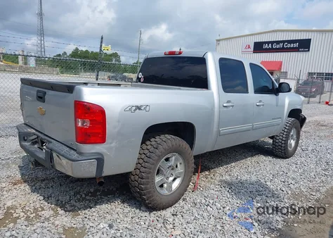 2013 Chevrolet Silverado 1500 Ltz из США, поврежденный, VIN 3GCPKTE75DG231462